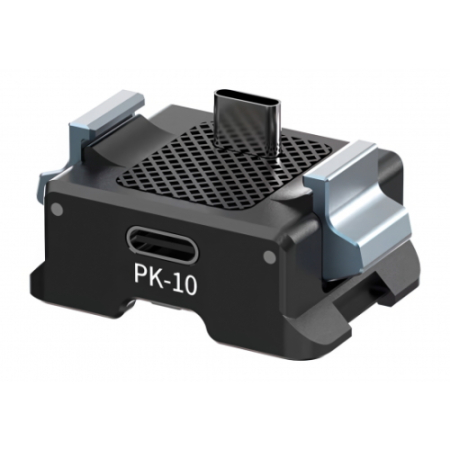 Ulanzi PK-10 - adapter montażowy z portem USB-C do DJI Osmo Pocket 3 / 4 oraz Xtra Muse (Arca-Swiss, gwint 1/4